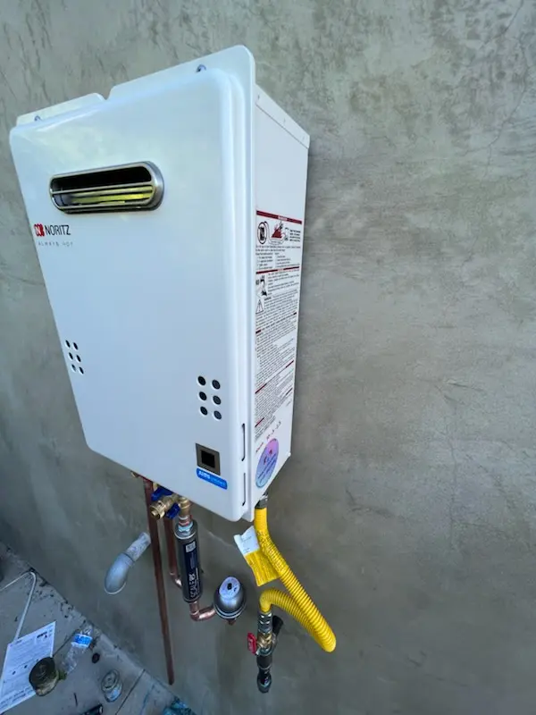 Tankless water heater installation for Fairfield homes